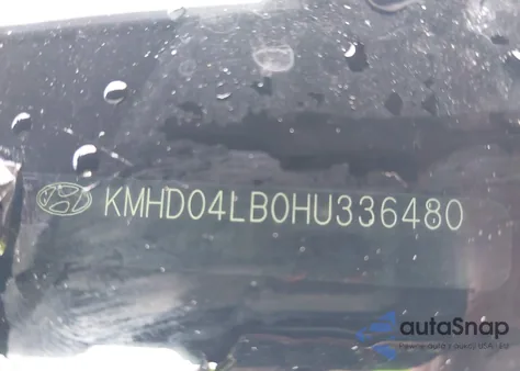 2017 Hyundai Elantra Sport z USA, uszkodzony, nr VIN KMHD04LB0HU336480